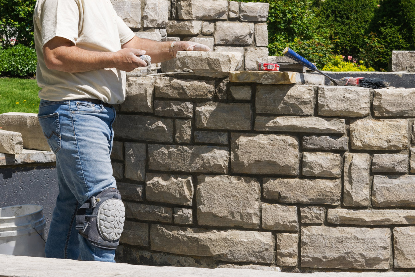 Stone masonry in Lehigh Acres, FL